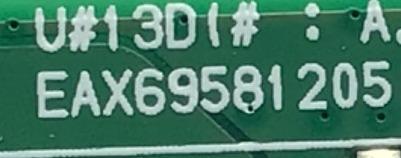 MAIN PARA SMART TV LG 4K / NUMERO DE PARTE EBT67237902 / EAX69581205 / 67237902 / 69581205 / 2JEBT000-0193 / RU2971A07Q / PANEL NC550TQG -ABKH7 / DISPLAY HV550QUB-FID / MODELO 55UQ7070ZUE.BUSFLKR - Imagen 3